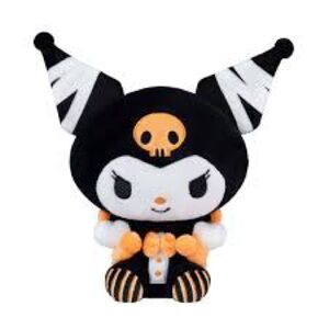 Collectible Sanrio "Hello Kitty & Friends" Halloween-themed Kuromi plush toy